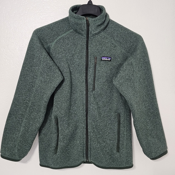 Patagonia Other - Patagonia Better Sweater Full Zip Fleece Jacket Green Size Small STY25527